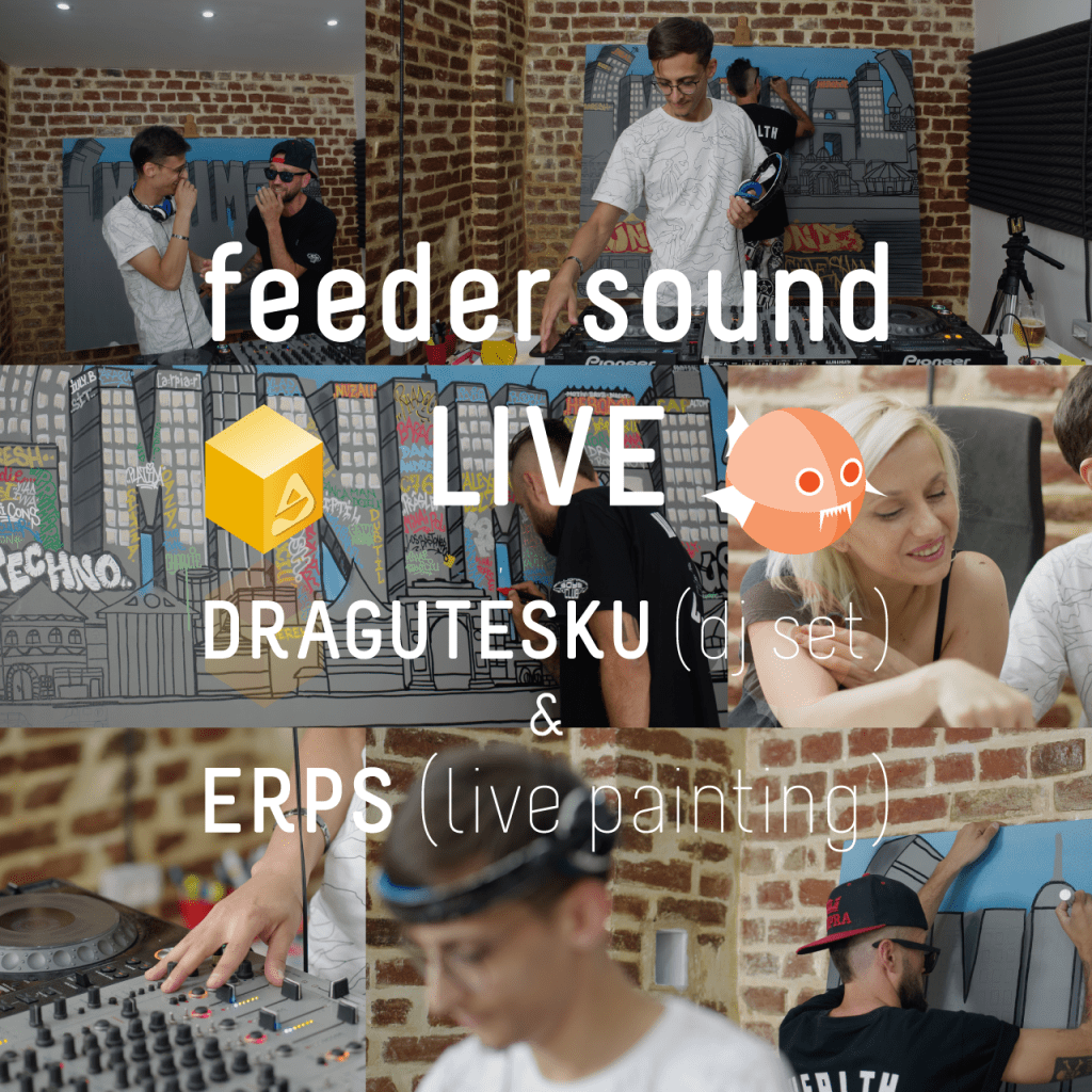 [making of] feeder sound LIVE streaming with DRAGUTESKU & ERPS feeder.ro/2019/09/21/mak…
