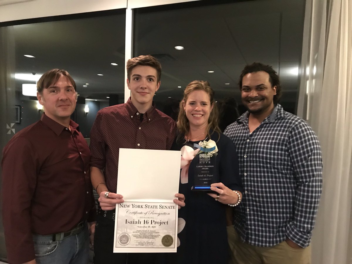 isaiah61project's tweet photo. IP61 is grateful for The Niagara Organizing Alliance of Hope (NOAH) honoring us with the Labor Champion Award! We are only as strong as our collective voices and actions! #careerjourney #buildingbridges #laboroflove https://t.co/vUsDspdLzT