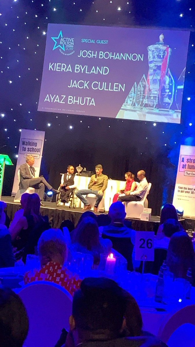 JackCullen1461's tweet photo. What a great night at @ActiveBolton Awards tonight thanks for having me 🥊 #Bolton #boxing https://t.co/uK84eNgUOF