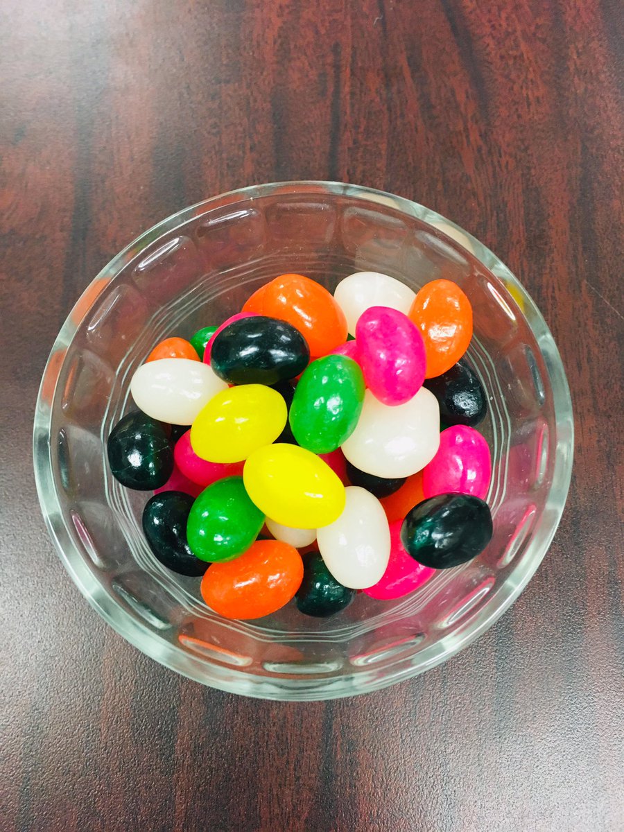 Which color would you pick? The color of your jelly bean could tell me about your personality. Introducing personality today to 8th grade. #kmfcs #personalitytest #blackjellybeanforme