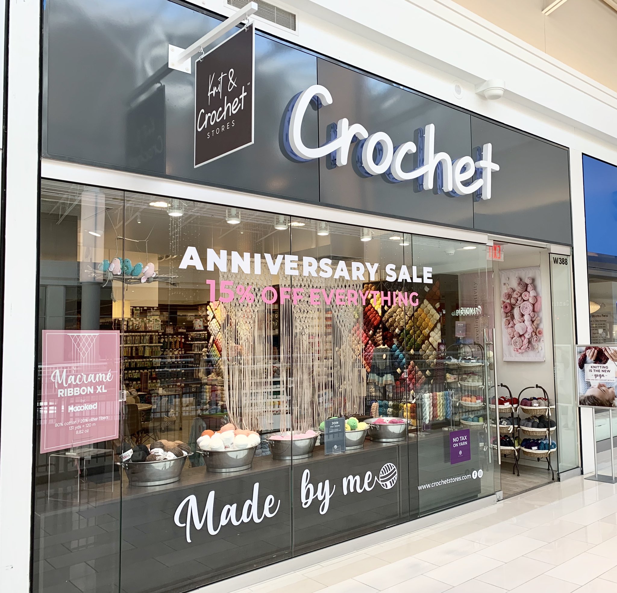 Medición Por ahí lección Mall of America on Twitter: "The Crochet Store is turning 1⃣ + their gift  to us all is enjoying 15% off everything, now - Sunday!  https://t.co/bEgux7Xzr7 https://t.co/2ObOeg0W5r" / Twitter