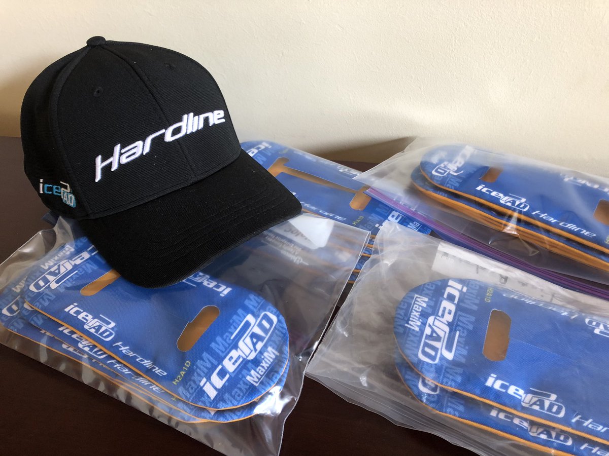 Thanks to another one of our sponsors <a href="/HardlineCurling/">Hardline Curling</a> Can’t beat a 4 day delivery! Our <a href="/TeamSnowCurling/">Team Snow Curling</a> quad is all ready to sweep HARD! One week left! We love our #icePads and brooms! #HardlineNation