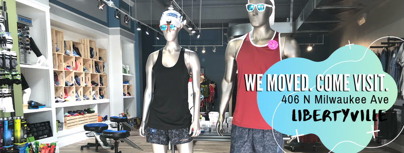 TheRunnersEdge's tweet photo. Have you visited our NEW location? Don't fret. Only 500 ft south. Literally. A hop, jump or jog away. #lakecountyil #runningstore #libertyville #longrun https://t.co/e1rn1RsjwT