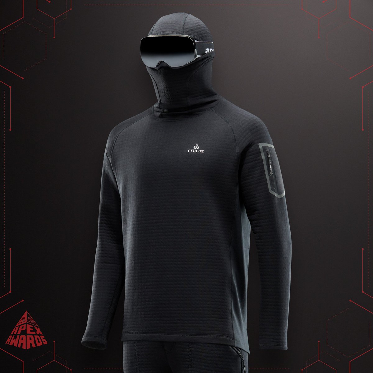 Polartec's tweet image. A 2019 APEX Award goes to…@burton for their Mine77 Power Air Top and Pants combo, designed with new Power Air that encapsulates air to regulate body heat &amp;amp; minimize fiber shedding over time
#Burton #premierevisionparis #polartec #madewithpolartec #scienceoffabric #polartecapex