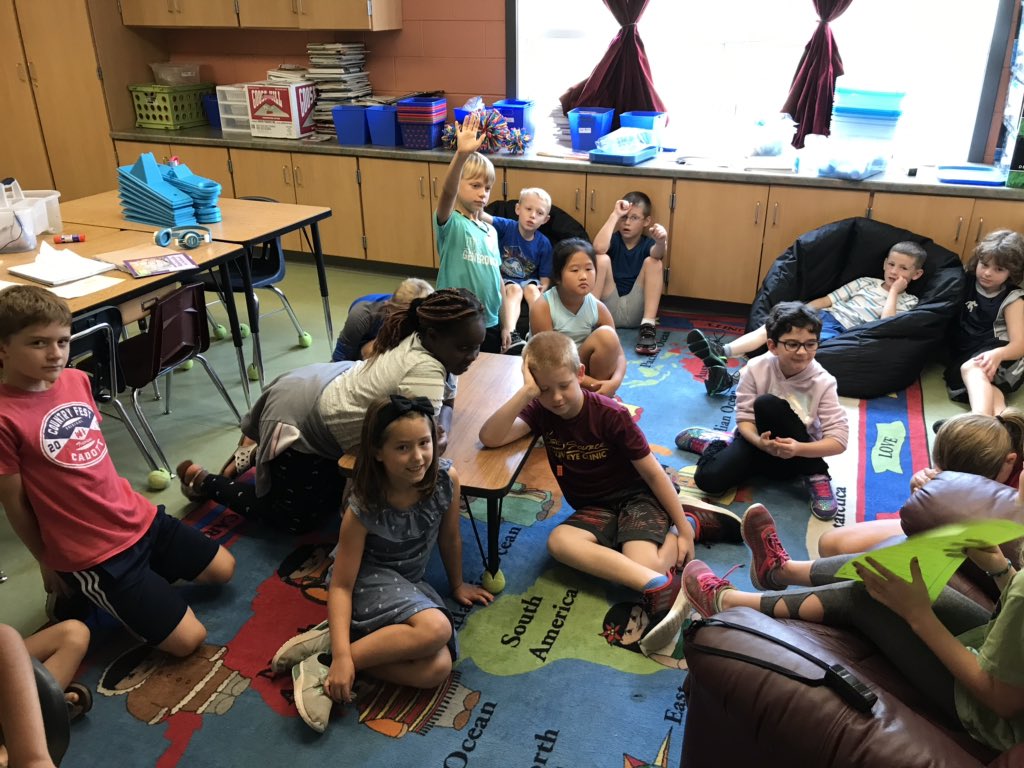 MrWebers_Class's tweet photo. We are celebrating our writing from the week!  Brave readers and a supportive audience make for great positive feedback.  @RH_Elementary @SDMAOnline #gotRHpride #writingupastorm https://t.co/p2OVZvGzGL
