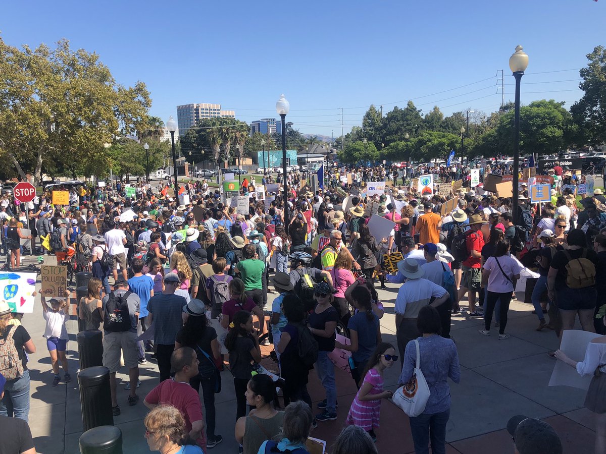 San Jose march kicking off! #ClimateStrike