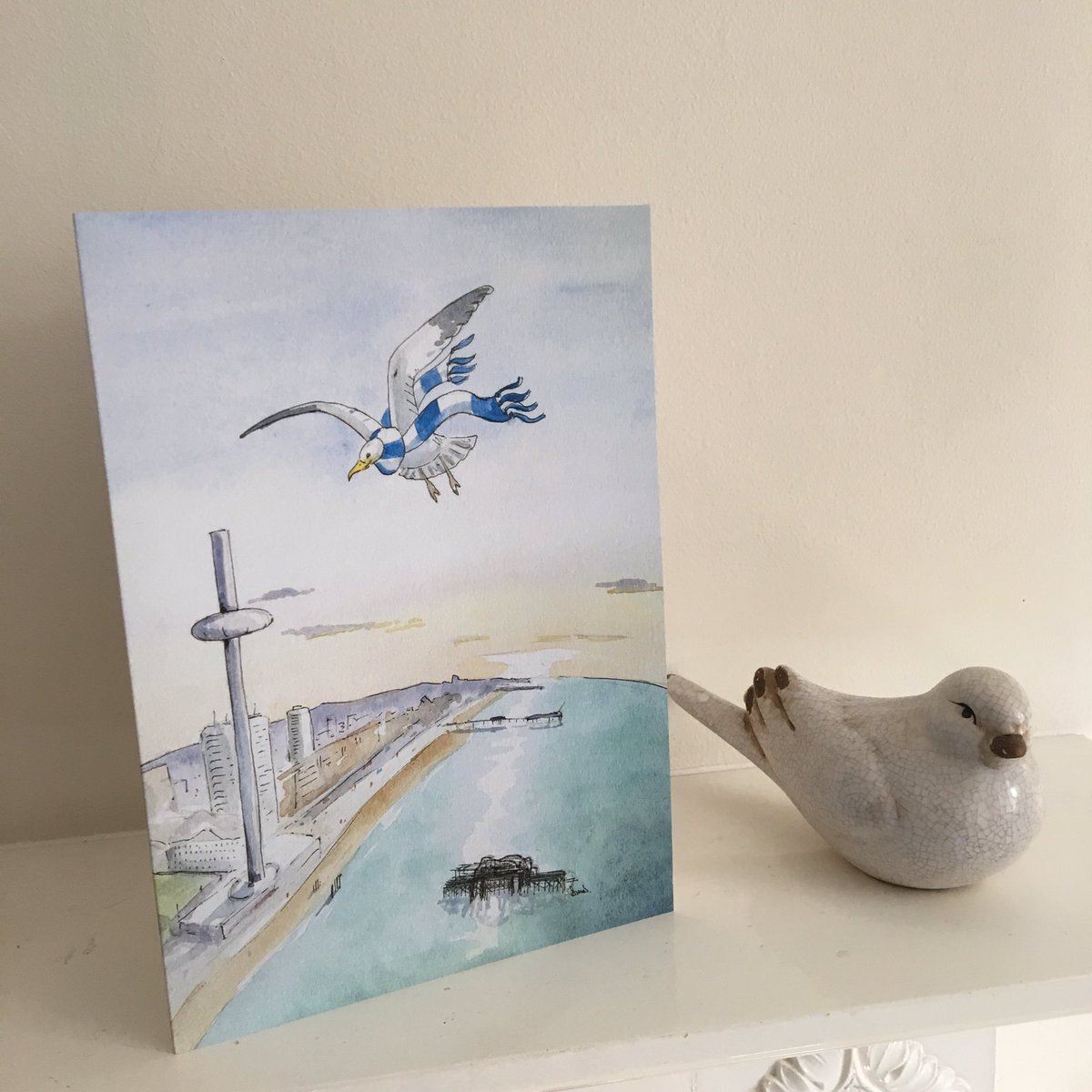 New range of cards ready to pre-order,  or if there’s a venue you think would like to sell these, please tag them 😊 #sussex #brighton #bhafc #sussexbythesea #albionseagull