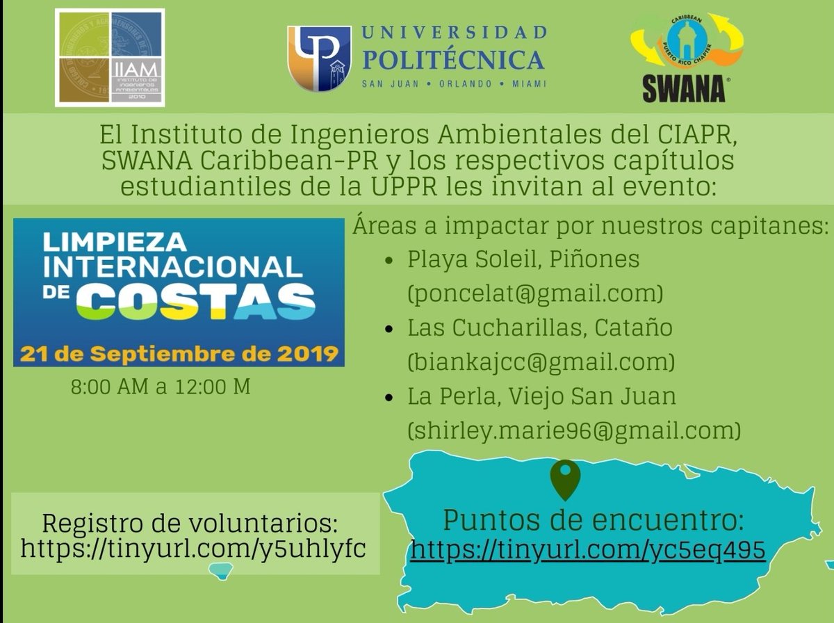 swanacaribbean's tweet photo. 😎🏖🚨 Para localizaciones exactas de reunión, visite el siguiente enlace: https://t.co/jHkkTFGqKa

Además, les solicitamos que se registren identificando la costa donde participaría utilizando el siguiente formulario: https://t.co/Tcb35PxQWN
#SWANAYP @ScubaDogSociety @pupr_edu https://t.co/qIUWsUTEY7