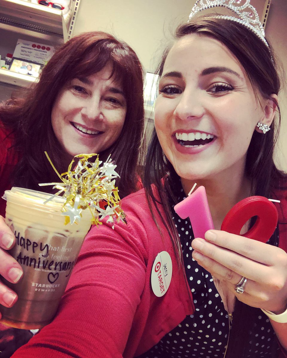 Couldn’t think of a better way to celebrate my 10 yr Target Birthday! Thank you Target for helping me the best version of myself! #lovemyteam #worksomewhereyoulove #target