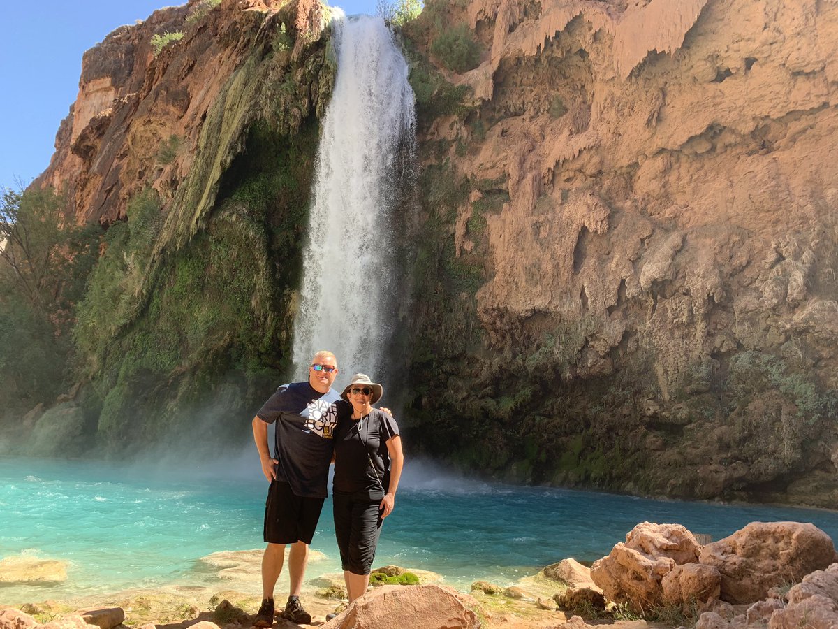 Grand Canyon is a special place.  Yes I did jump in.  #Supai #Arizona #HavasuFalls #bucketlist ✅🌵😎