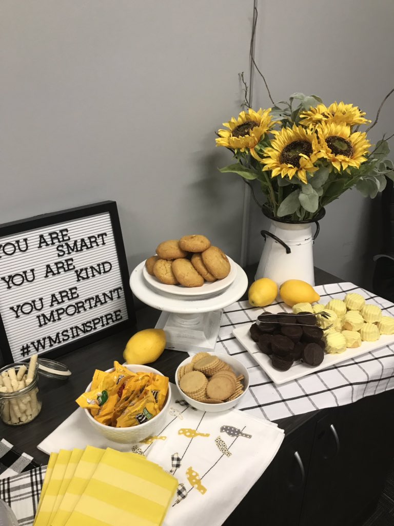 wcsWMSml's tweet image. @wcsWMS Data Day- awesome collaboration to best meet our students’ needs! I love hearing our teachers talk about their love and concern for our students! #solutionsoriented #growth #inspire #amazingteam