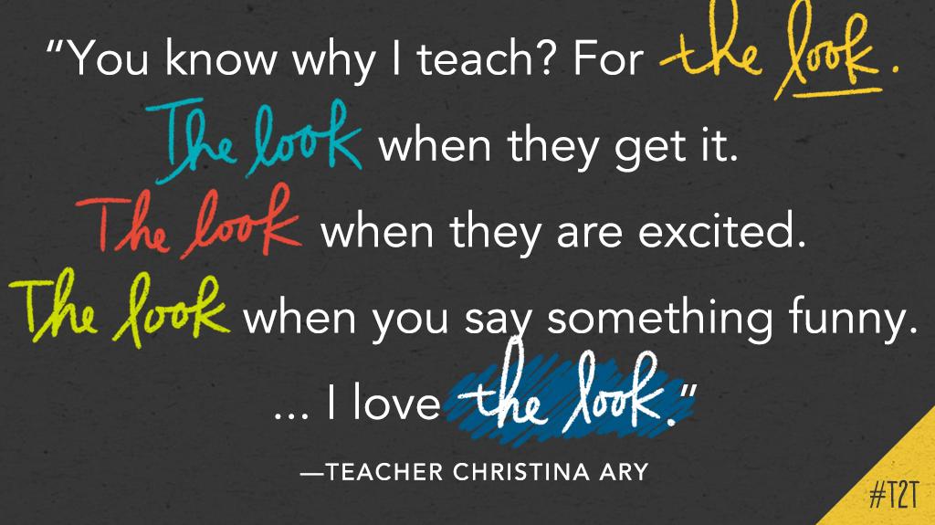teacher2teacher's tweet photo. Have you seen "the look" this year? #WhyITeach #TeacherLife, via T @Mrs_Ary106 https://t.co/OB7RhfJiLR