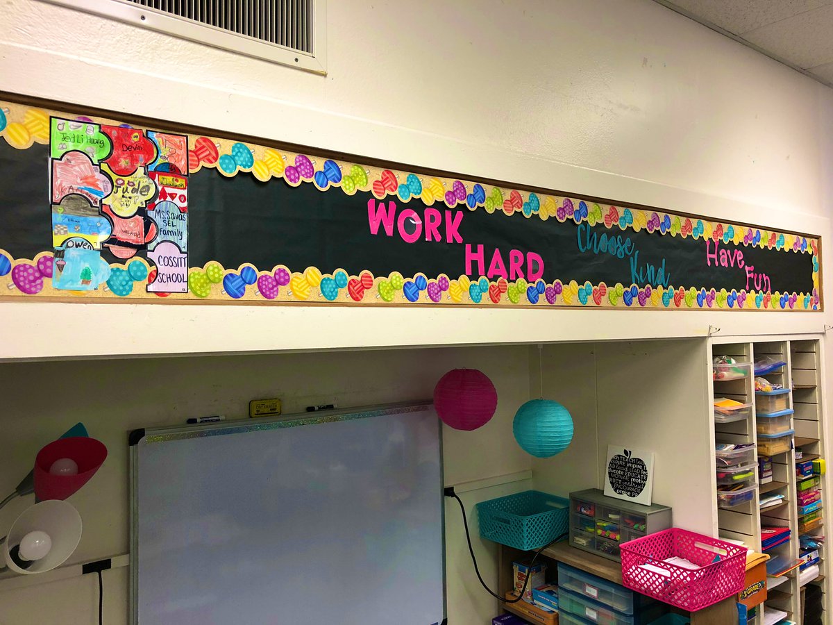 MsSavas25's tweet photo. SEL family time is something I am really excited about this year! It helps us grow as a community within the school! Work Hard. Choose Kind. Have Fun.  #SELfamily 🏫 https://t.co/EXG5VaBgM2