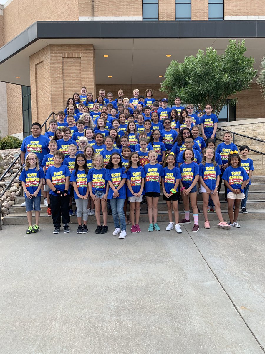 Thank you <a href="/AngeloState/">Angelo State</a> for letting these 5th grade Superheroes invade your campus! Our tour was amazing! We will be back VERY soon!