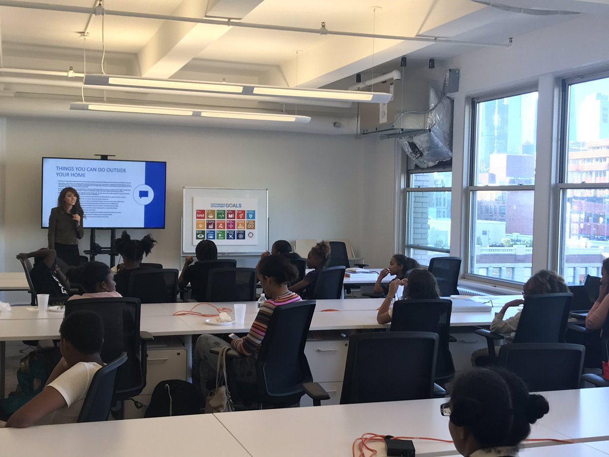 GBBC_io's tweet photo. .@GBBCouncil’s CEO @srolondon, COO @Mercinatd, and @ranmelamed of @orbs_network spoke to a phenomenal group of young women from @BlackGirlsCode about the #SustainableDevelopment Goals, #blockchain, and the Orbs blockchain to kick off #HacktheSDGs #GlobalGoals https://t.co/QJOQzf8wVL