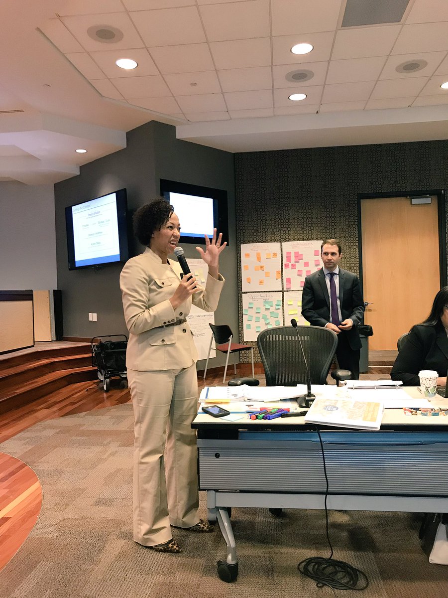 CarstarphenMJ's tweet photo. Gr8 job, @Akingsmith1 & Travis Norvell of @APSStrategy, facilitating the new strategic plan at the @BOEAPS retreat! So proud of our work today! #strongsystem https://t.co/gE8aSHK2dV