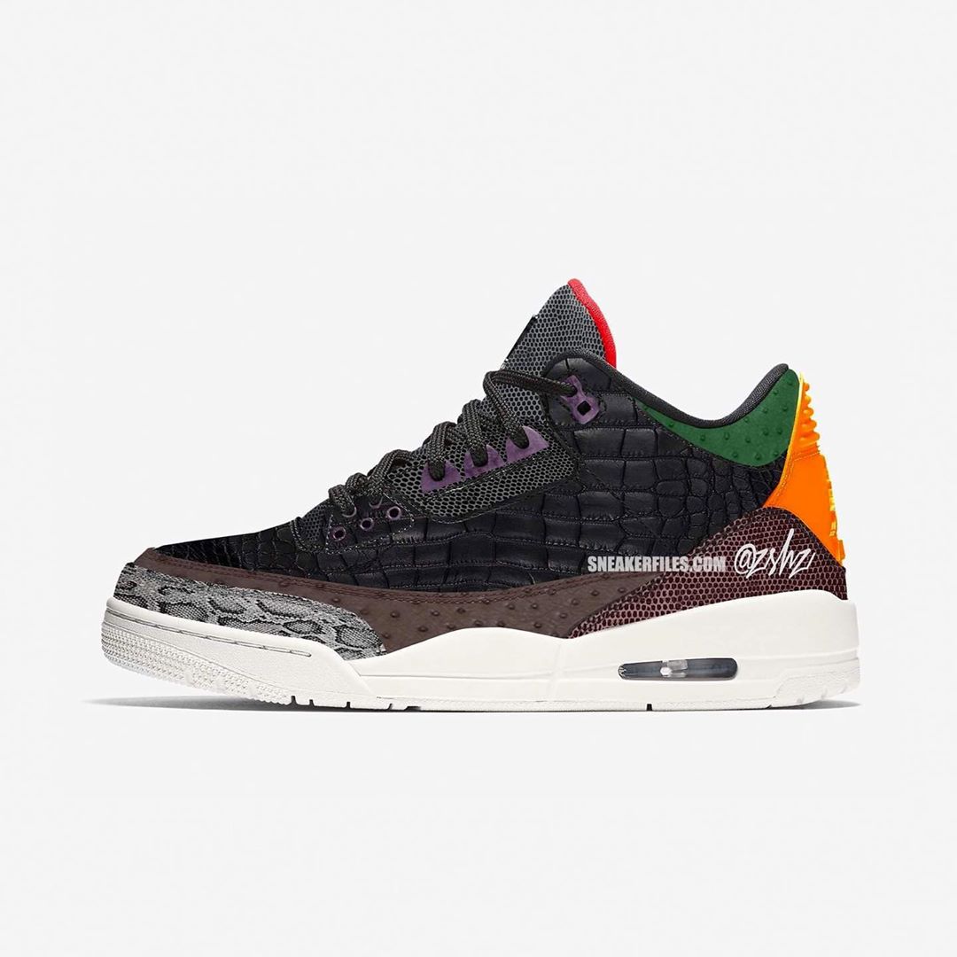 jordan 3 animal pack 2019