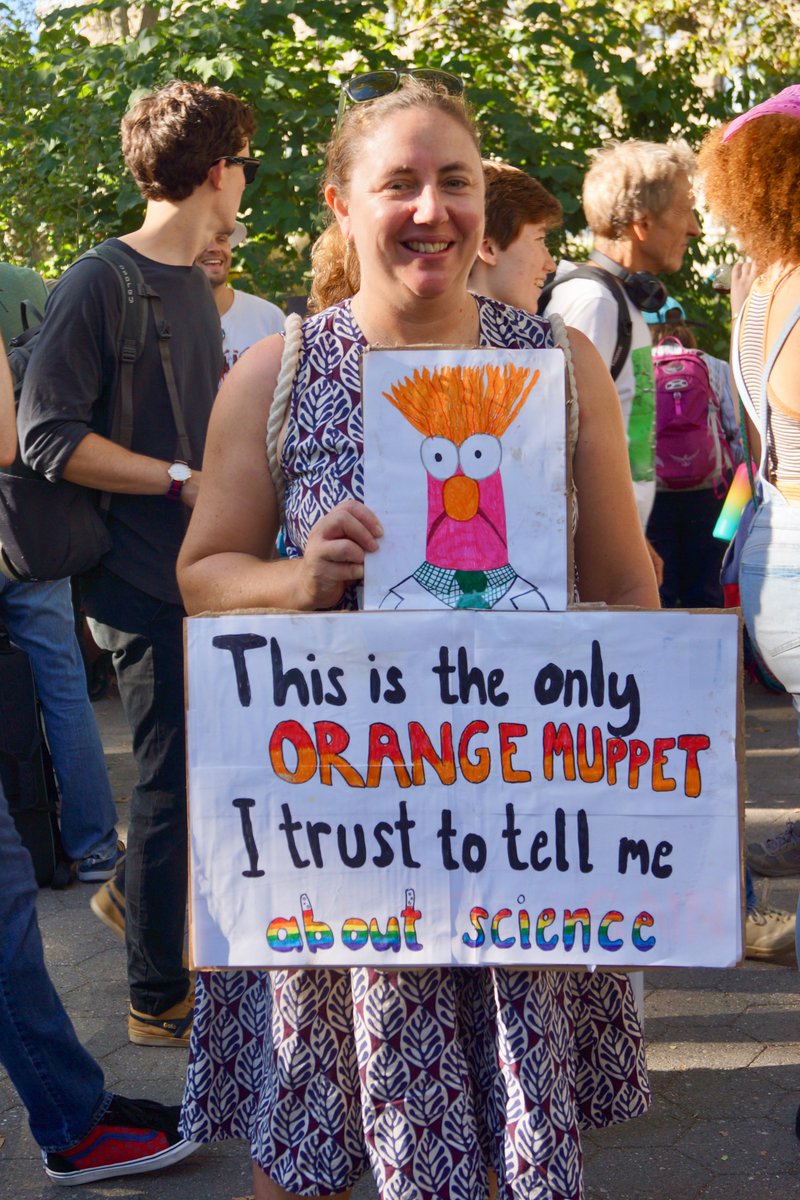 juanitamwheeler's tweet photo. "This is the only orange muppet I trust to tell me about science."
#climatestrike #climatestrikeNY #climatestrikenyc #ClimateAction #ClimateChange #climatepop #ProtestSigns #GlobalClimateStrike https://t.co/GQFNtHFGEL
