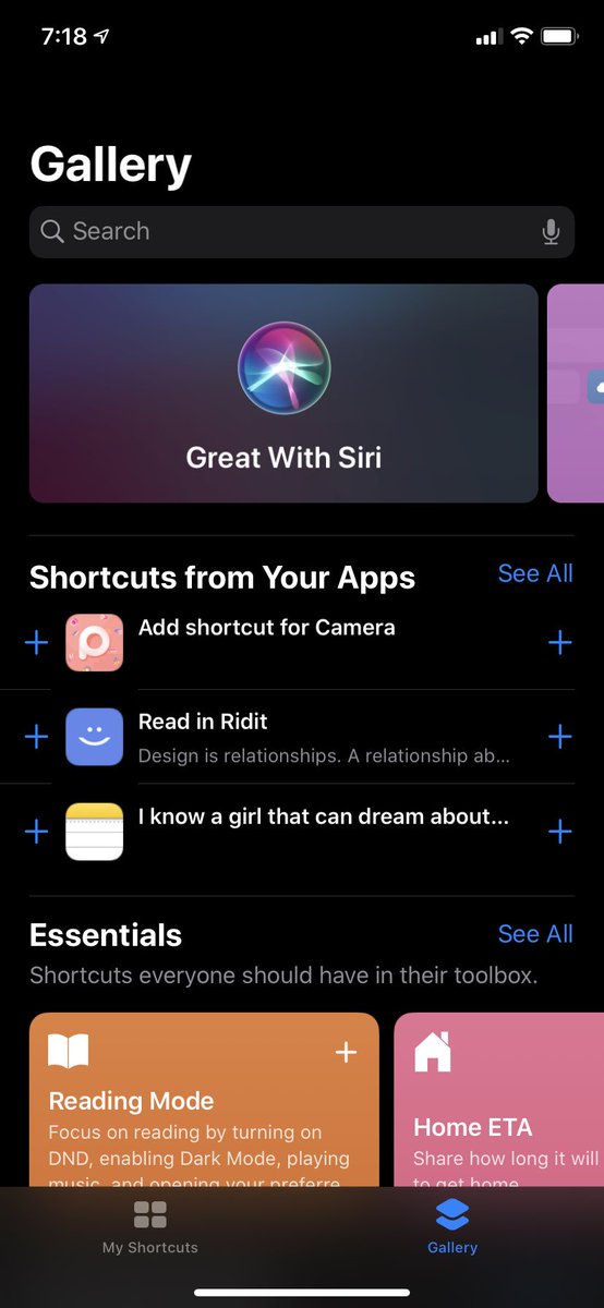 youcanridit's tweet photo. “Hey Siri, read in Ridit”

Introducing Siri Shortcuts in Ridit. Available for iOS 13.  🚀

#dyslexia #ios13 #siri #sirishortcuts https://t.co/lO4HxEBleP