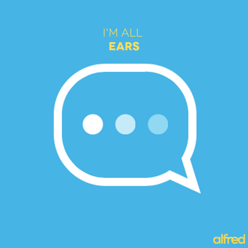 AlfredService's tweet image. I'm all ears.

Not literally, of course. But if you have a question, concern, or flattering compliment for me, it’s easy to get in touch: support@alfredservice.com #alfredatyourservice #toronto #torontodrycleaning
