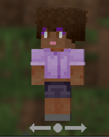 mundodrix's tweet photo. Essa é a nova Drikinha no Minecraft Windows 10, usando o novo Criador de Personagens... Neguinha de cabelo duro, 100% raiz! Curtindo demais esse novo recurso! ♥ #SouBlack #Minecraft https://t.co/rYSYkEFBo5