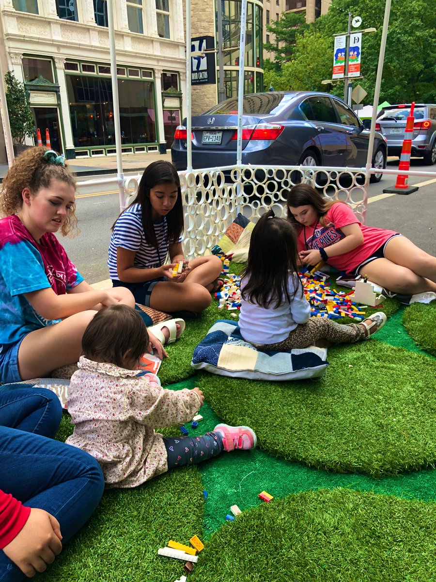 AHS_Arch's tweet image. #ParkingDay2019 #parkingdaydallas #Allen_STEAM