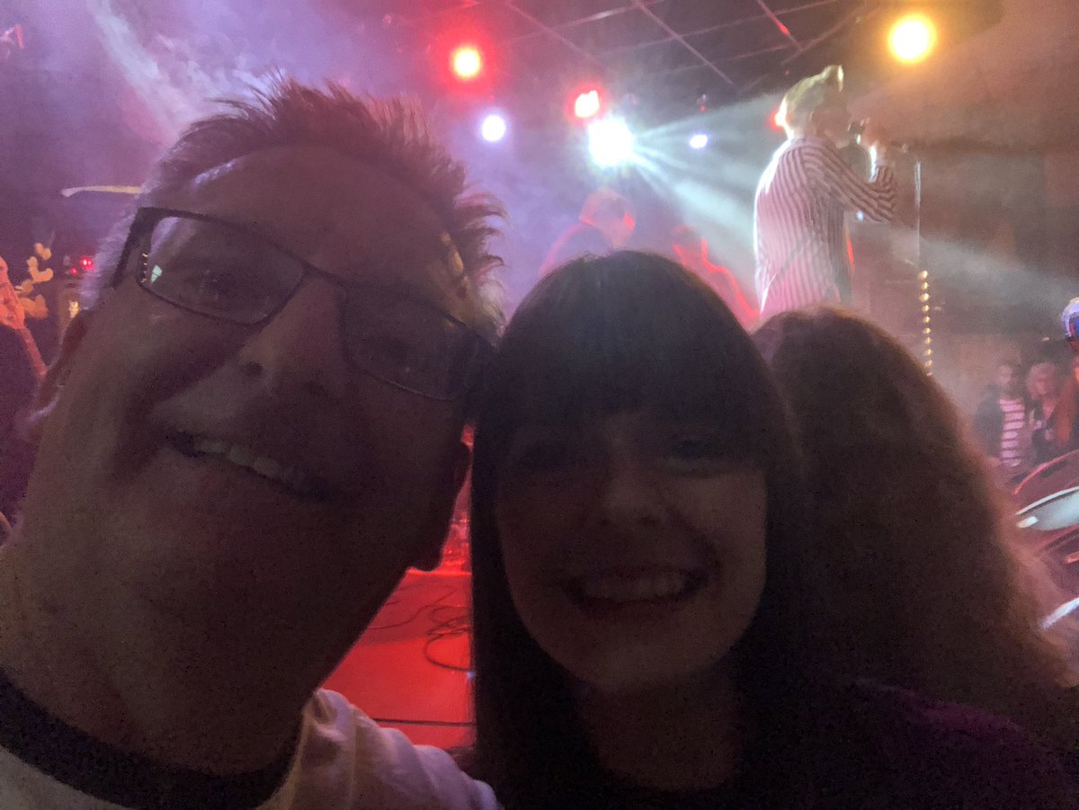 Dazzyrascal1966's tweet photo. Father and Daughter 27yrs apart ..... brought up on #TheSmiths and loves @thesmythsuk just like her daddy Day two @Nath_Brudenell done ✅ https://t.co/LZORzx0cJo
