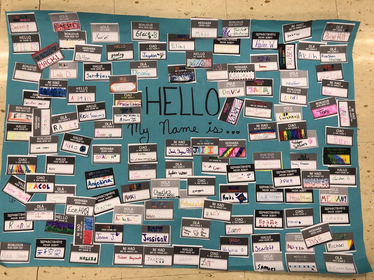 JennCIppy's tweet photo. @PineViewMiddle Year 2 Panthers are ready to #StartWithHello by being global citizens of our classroom, school, and local community. #IBCaring #IBKind https://t.co/wy4d6Hhmkx