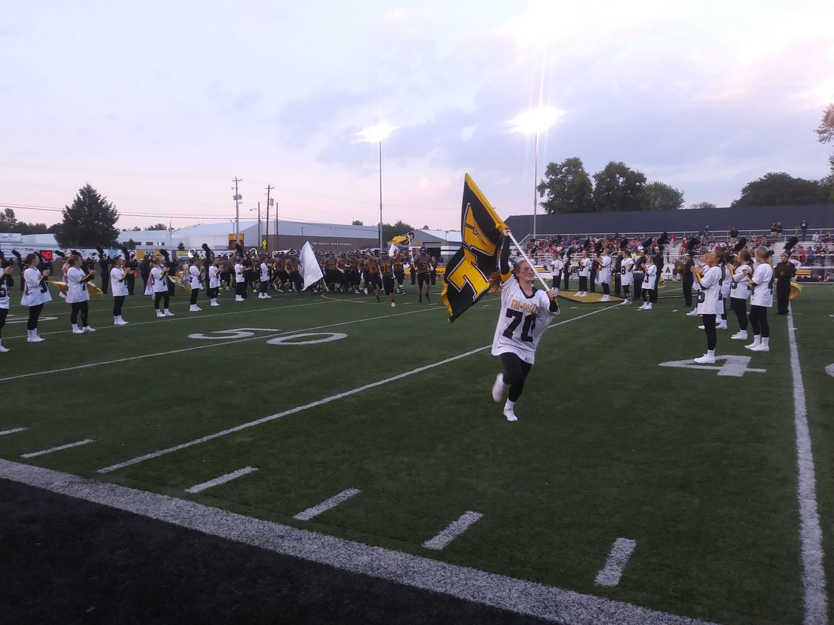 Here watching Tri-Valley take on Crooksville for Homecoming 2019