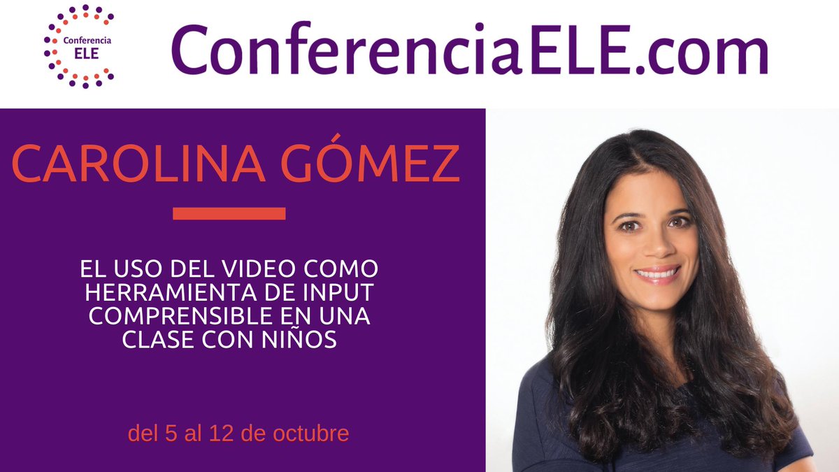 EnsenarEle's tweet photo. @SpanishTogether para #conferenciaele Aprenderás sobre el uso del video o MovieTalk, herramienta de Input Comprensible creada por la Dr. Ashley Hastings. Tendrás un conocimiento un poco más amplio sobre cómo usar este recurso con las edades tempranas

https://t.co/DjsoyRqWq7 https://t.co/9PAaWx1hAV