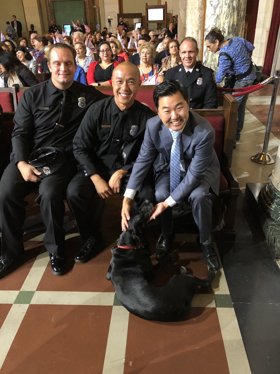 JBA_LA's tweet photo. Thanks to @MRodCD7 and the rest of the Los Angeles City Council for honoring @LAFD &amp; @UFLAC members for Firefighter Appreciation Month. @davideryu @PaulKrekorian https://t.co/O6asi4BZqp
