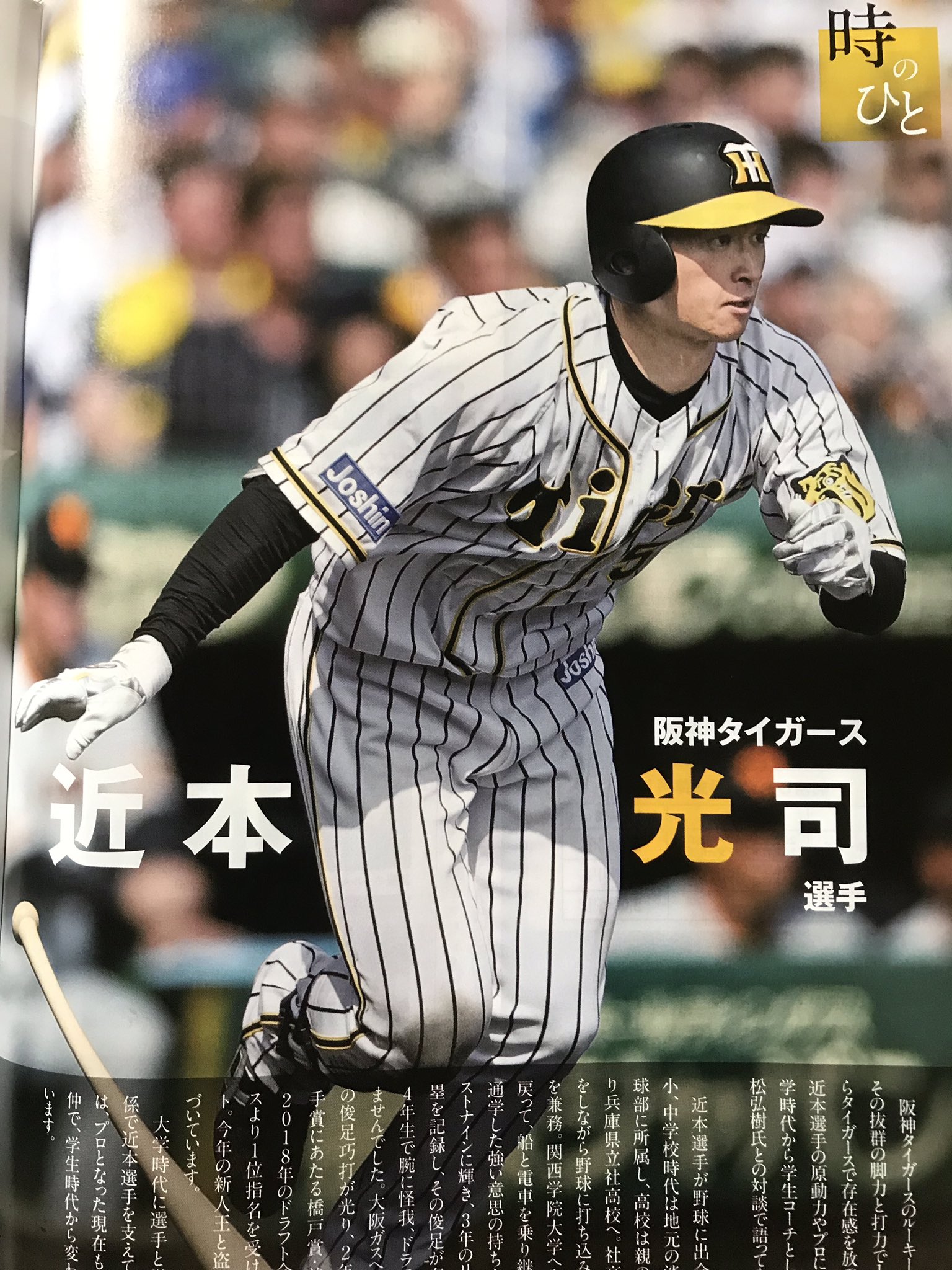激レア】 近本光司 選手 NPB 支給 実使用 バット