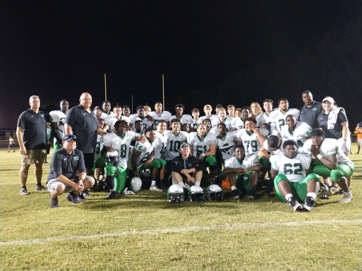 You are now looking at the first ever North Lenoir football team to go 5-0