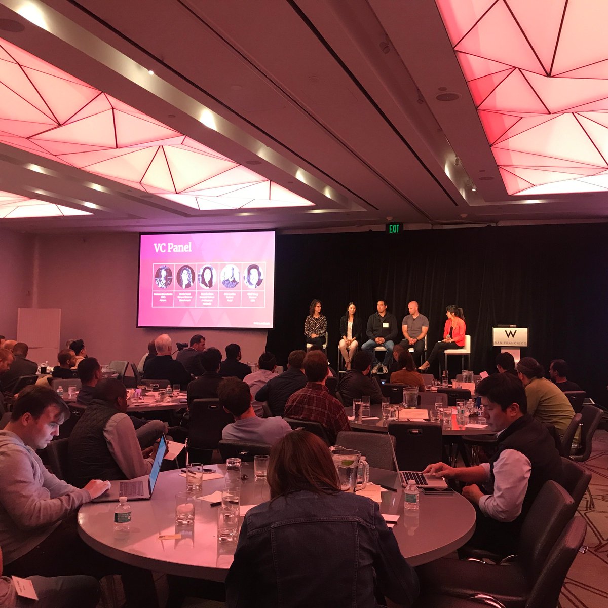 atrium's tweet photo. @mwseibel @ycombinator @tientzuo @Zuora @kiwicampus 2 takeaways when pitching #investors from VC Panel w/ @a16z, @benchmark, @NEA, and @Accel -- Be genuine. It's the best way to tell if we're a great match. Also, convince yourself first that you want to build your startup for the next 10yrs before trying to convince us. https://t.co/tPTAjR7dpF
