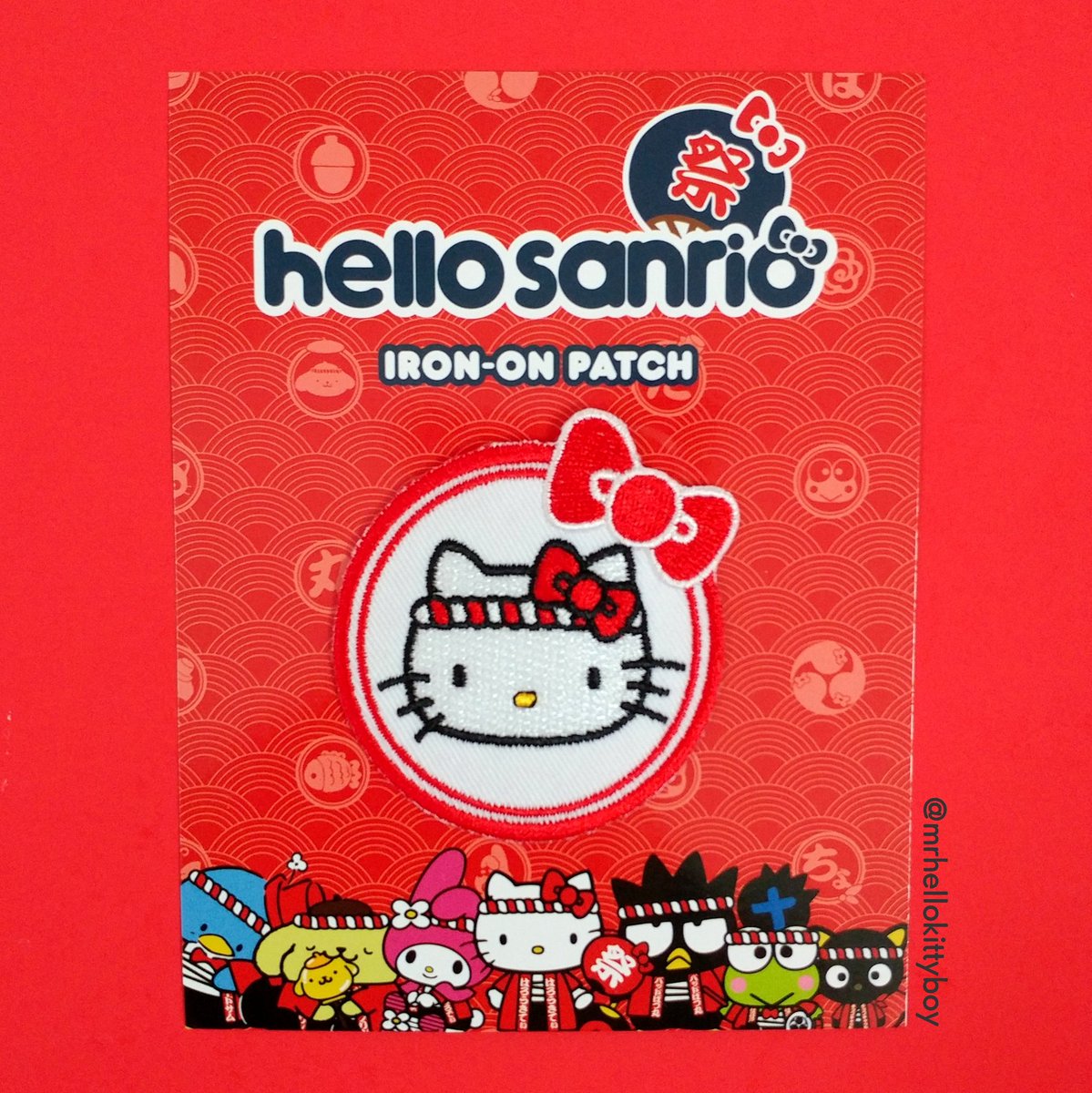 😻🎀🛍️❤ More favorite pieces of the #hellokitty #WorldMarketXHelloKitty <a href="/worldmarket/">World Market</a> #Omatsuri Collection Designed Exclusively for #CostPlus #WorldMarket This Hello Kitty Iron On Patch is So Cute! #costplusworldmarket #Sanrio #hellokittycollector #hellokitttyfan #ilovehellokitty