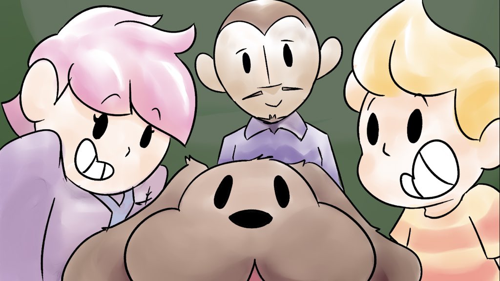 ViddysScribbles's tweet photo. Made some more Mother 3 art for my YouTube series. I’m very proud of this and thought this deserves to be shared as an image before a thumbnail #Mother3 #Earthbound #Kumatora #nintendo https://t.co/DhedXksAcY