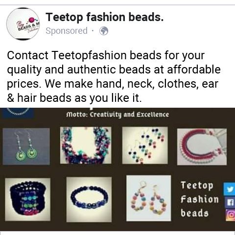 Powered by Teetop Fashion Beads...
