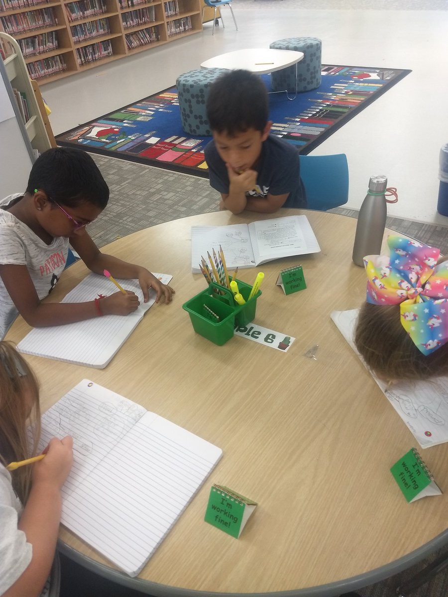 abirmingham77's tweet photo. Such a great week of literacy!These third graders are rocking at prewriting for their fourth piece since school started. We are focusing on small moments. Don't you love the table tents? They do!@PrestwickSTEM #lobosLEarn #lit_literacy https://t.co/wqAo2nAhQh