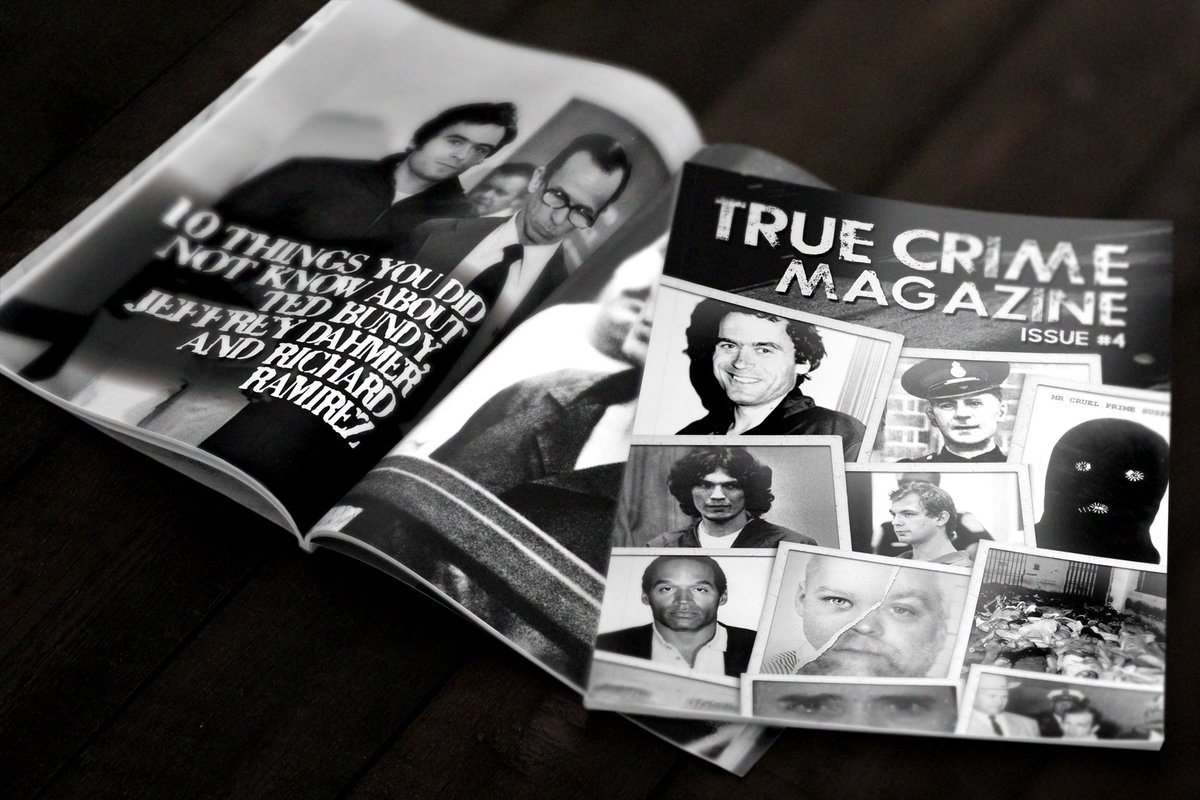 investigatingc's tweet photo. Get three best-selling books (worth over $200) + 12 magazine issues for only $3/month! Head over to https://t.co/yNeQeBL5nf NOW! #truecrime #serialkillers #magazine https://t.co/zQagngN4Iz