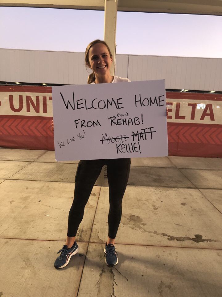 Welcome home from Rehab! So glad you were cleared in time! Brave souls <a href="/scummings35/">Steven Cummings</a> &amp; <a href="/mrmccnnl/">MM</a> to pick them up. #StaXgongiveittoya #LetsMakeMusic #GasPedal