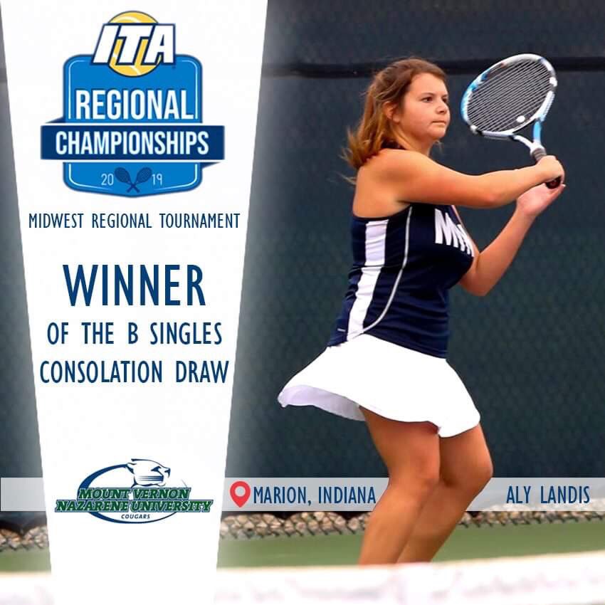 MVNUTennis's tweet photo. @alylandis winner of the consolation B draw. 🐾 🎾 #vamoscougs 📸: @syk_custom_photography https://t.co/xyQQFZ3huz