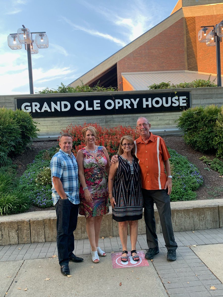 Celebrating Dad’s 70th Birthday!  Seated in Section 5, Row C, Seats 1-4.  #Opry