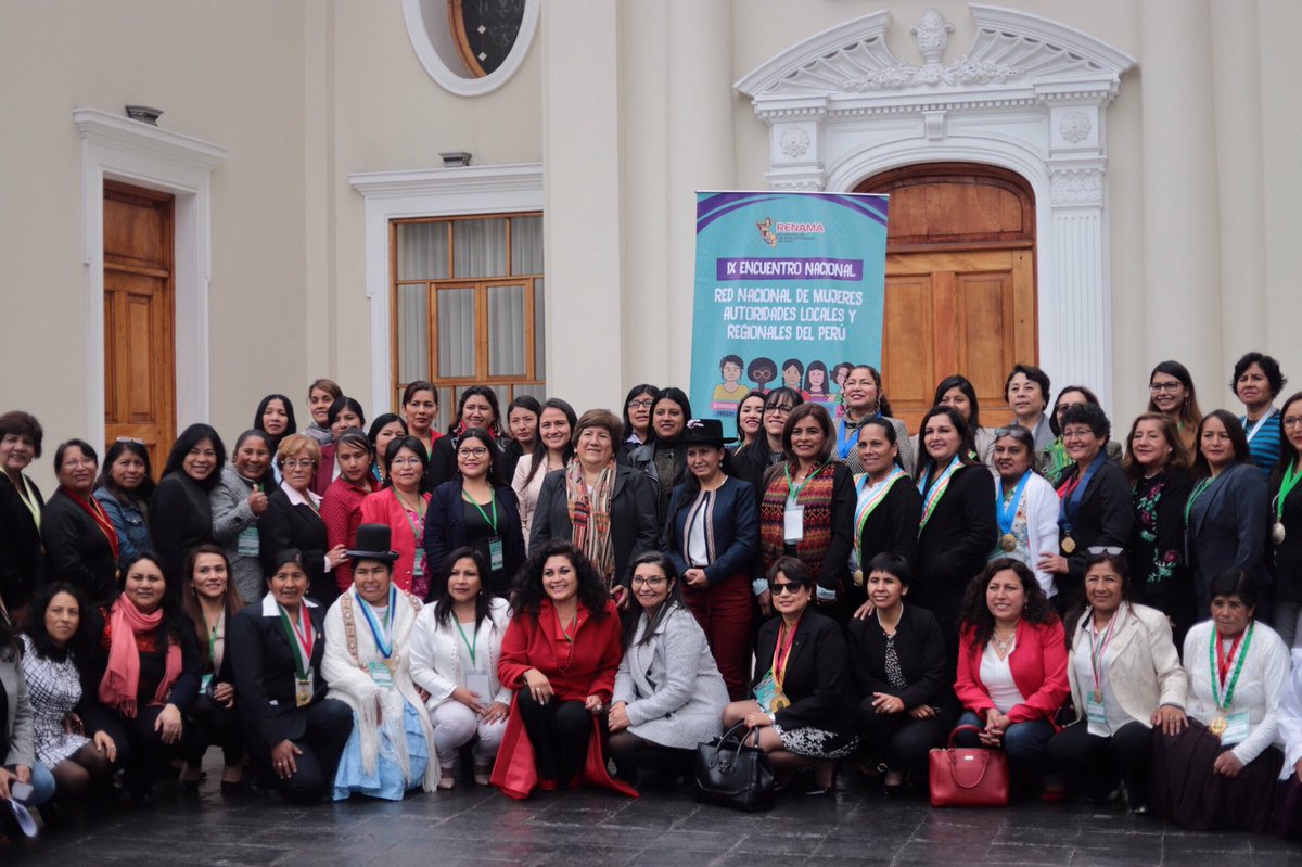 ComisionMujerF's tweet photo. Fotos del IX Encuentro nacional de la #RENAMA - Red Nacional de Mujeres Autoridades del Perú: Avances y desafíos para la participación política de las mujeres: paridad y alternancia. #JuntasMásFuertes🙋🏾‍♀️

@KLuciaGilvonio 
Presidenta de @ComisionMujerF https://t.co/MXrsIau1rl