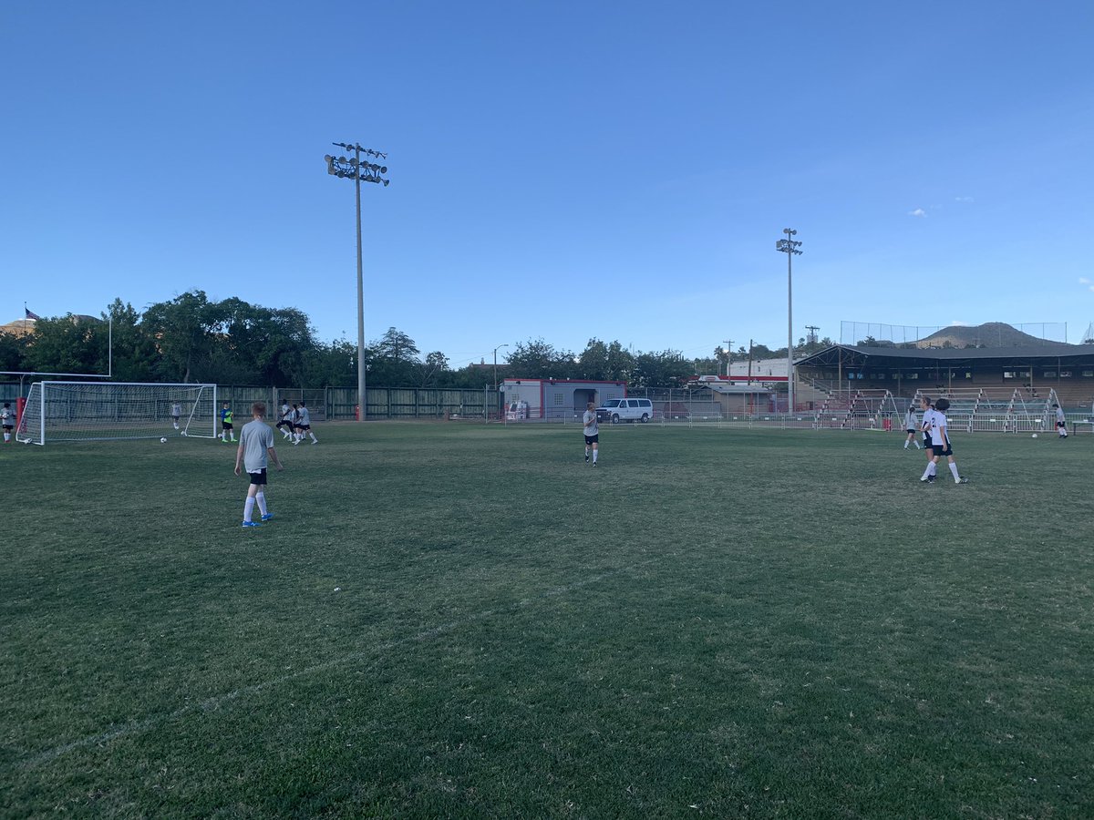 LEASoccer1's tweet photo. Excited and honored to be playing the first soccer match at Historic Warren Ballfield in Bisbee since 1922. What a beautiful setting for a game! Hopefully they don’t wait 97 years to do this again! https://t.co/Q6mDddROw6