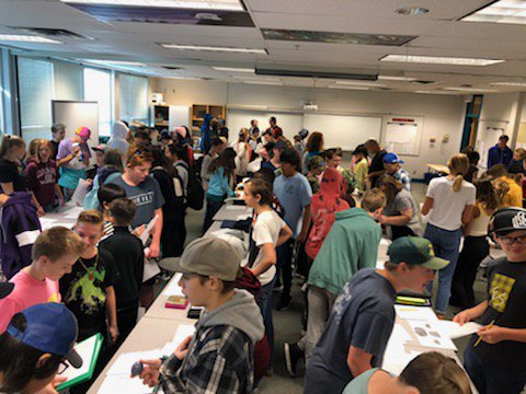 Our first gallery exhibition of students' personal artifacts. Students did a wonderful job sharing artifacts representing their own culture and history. #sd22learns #wlseaton #bced