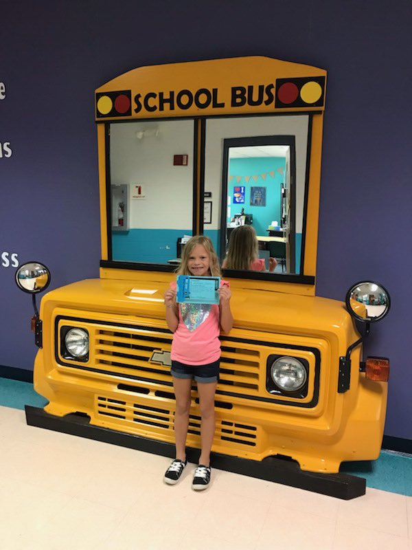 Look at these awesome kids! They received a Positive Office referral for making great choices and doing a great job with Principle #1 - Be the Driver of your Bus! <a href="/EnergyBusSchool/">EnergyBusSchools</a> <a href="/SWESPonies/">SWES</a>