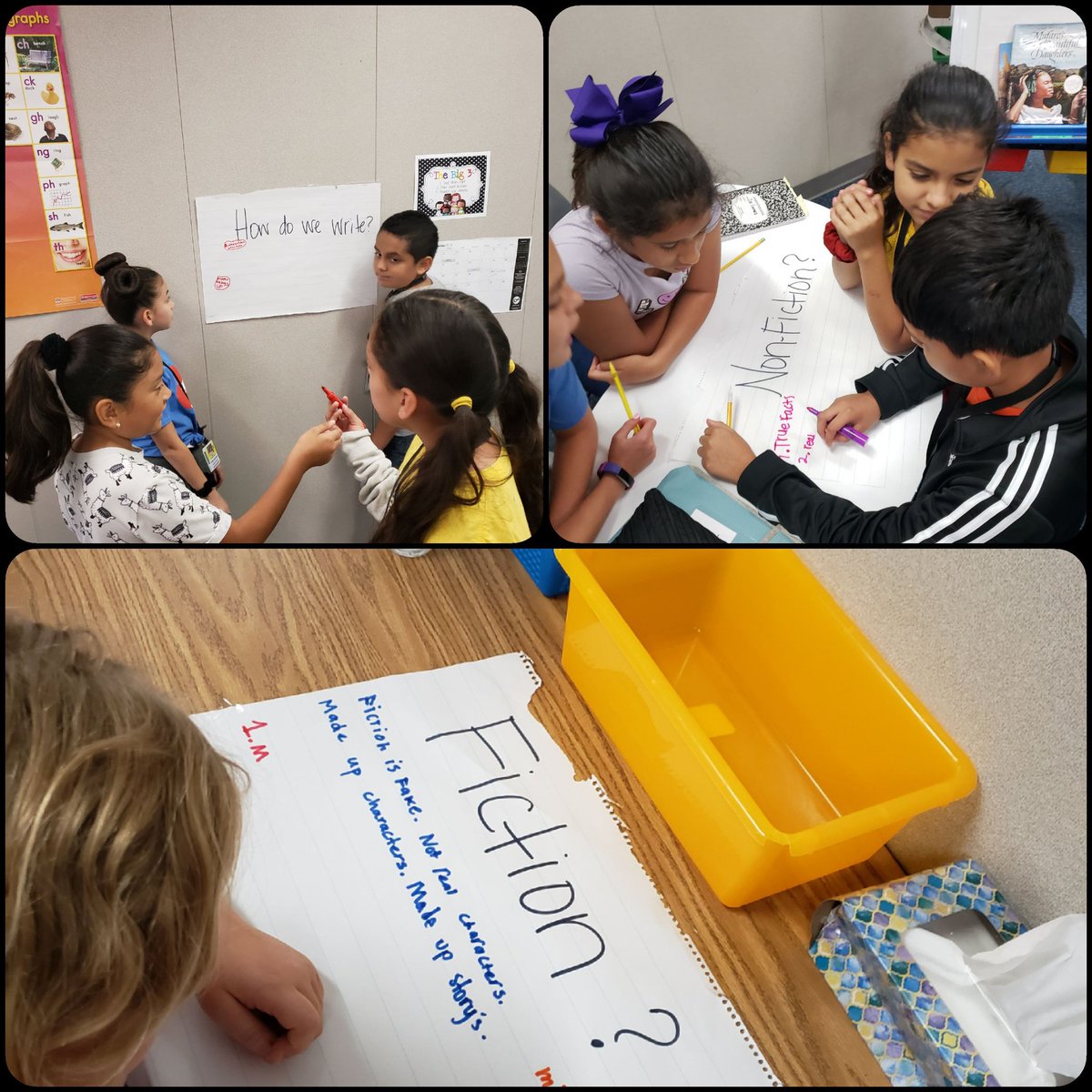 ThomasNijia's tweet photo. Our week ended on a GREAT note!!! They did a gallery walk to show how they've been using strategies!! They were ALL engaged!! #KirkROAR #5thGradeRocks https://t.co/wxDOeLUJDm