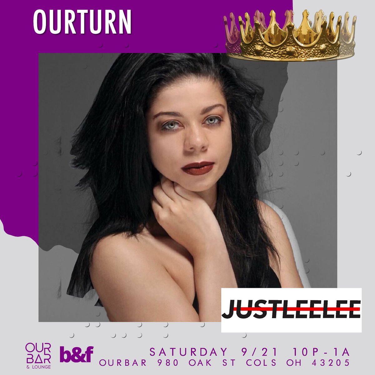 BernAndFriends's tweet photo. Tomorrow, OurTurn is back live at Our Bar!
Big shoutout to JustLeeLee, @TheLizaEffect &amp; @DNTFRT 
Pull up!

https://t.co/QzAqizV1U7 https://t.co/NSgM1ccB6n