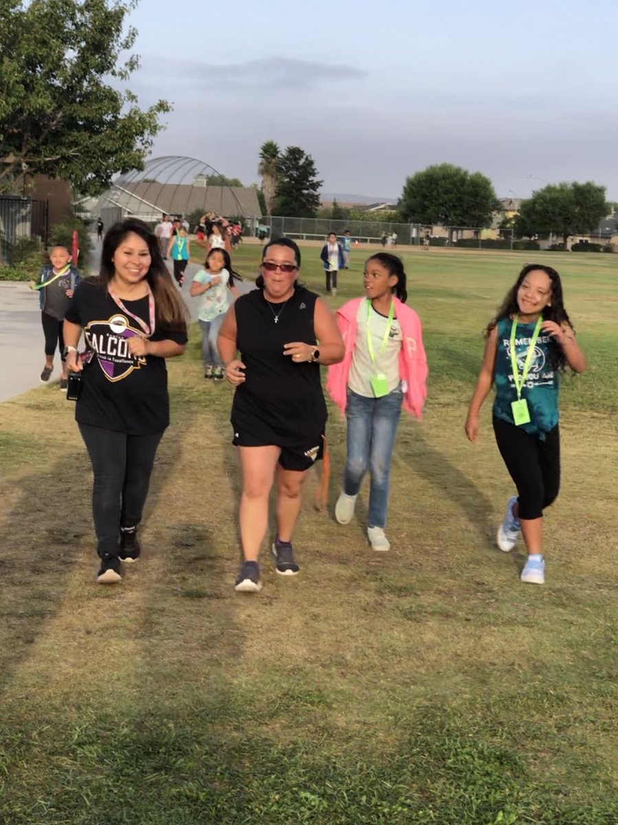 FalconsAvalon's tweet photo. We ❤️ how our Falcon teachers and staff lead the way in modeling physical fitness to our students during Morning Walks! @PaulZientarski @jratey #FalconsLeadTheWay #MorningWalks #FalconsCommit2Fit #Commit2Fit #FalconsUnitedInEcxellence #PhysicalActivity https://t.co/VNVjl5fEox