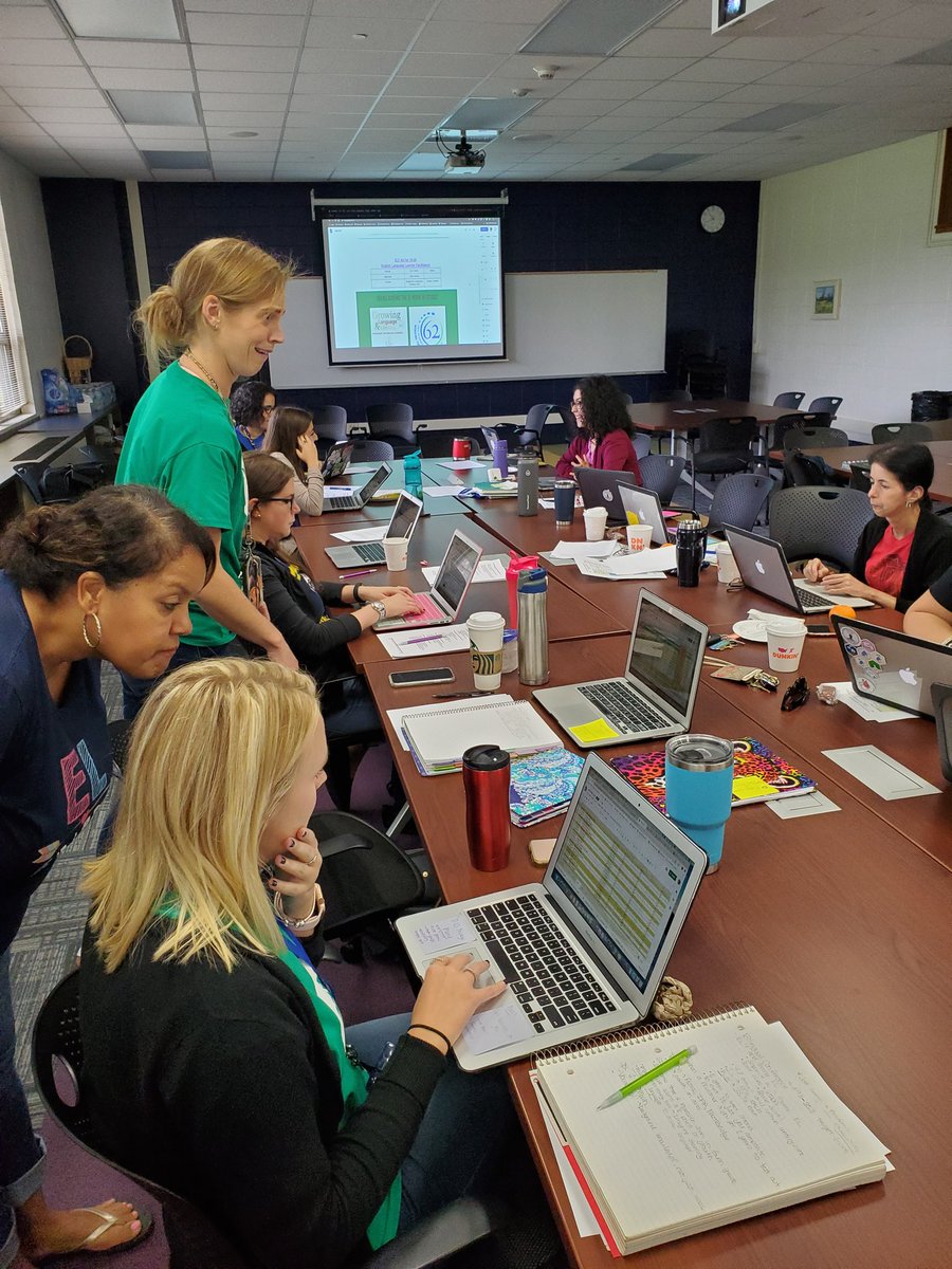 laprtorra's tweet photo. Today was an amazing day! It was rejuvanating to work with the Bilingual/ Sheltered/Transitional teachers. I'm proud of the work this team does every day! #62learns #ELpotential https://t.co/hyMasUkzNG
